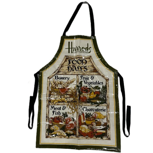 Harrod's Knightsbridge Food Hall Chef Apron - In Excellent Condition! - Picture 1 of 4